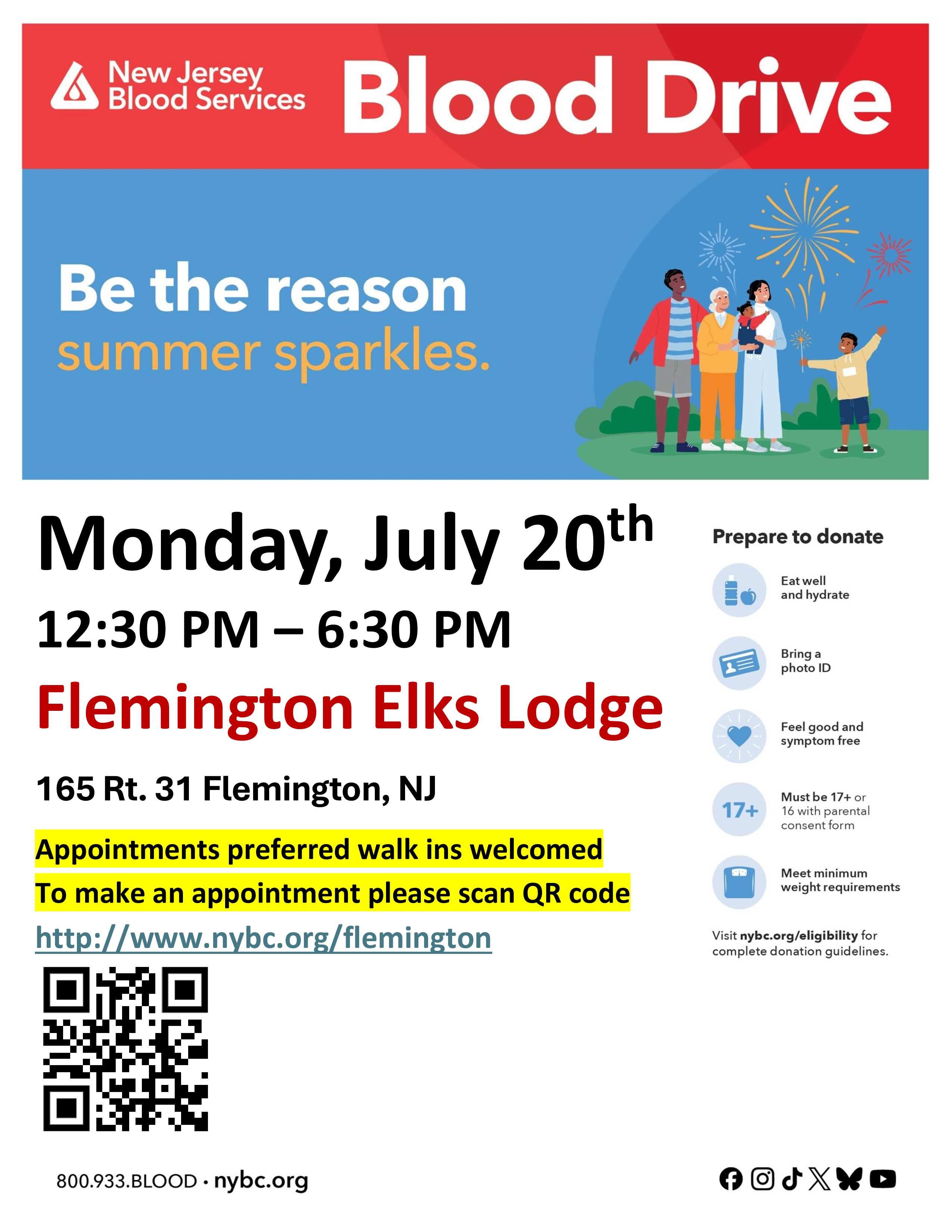 Flemington Community Blood Drive