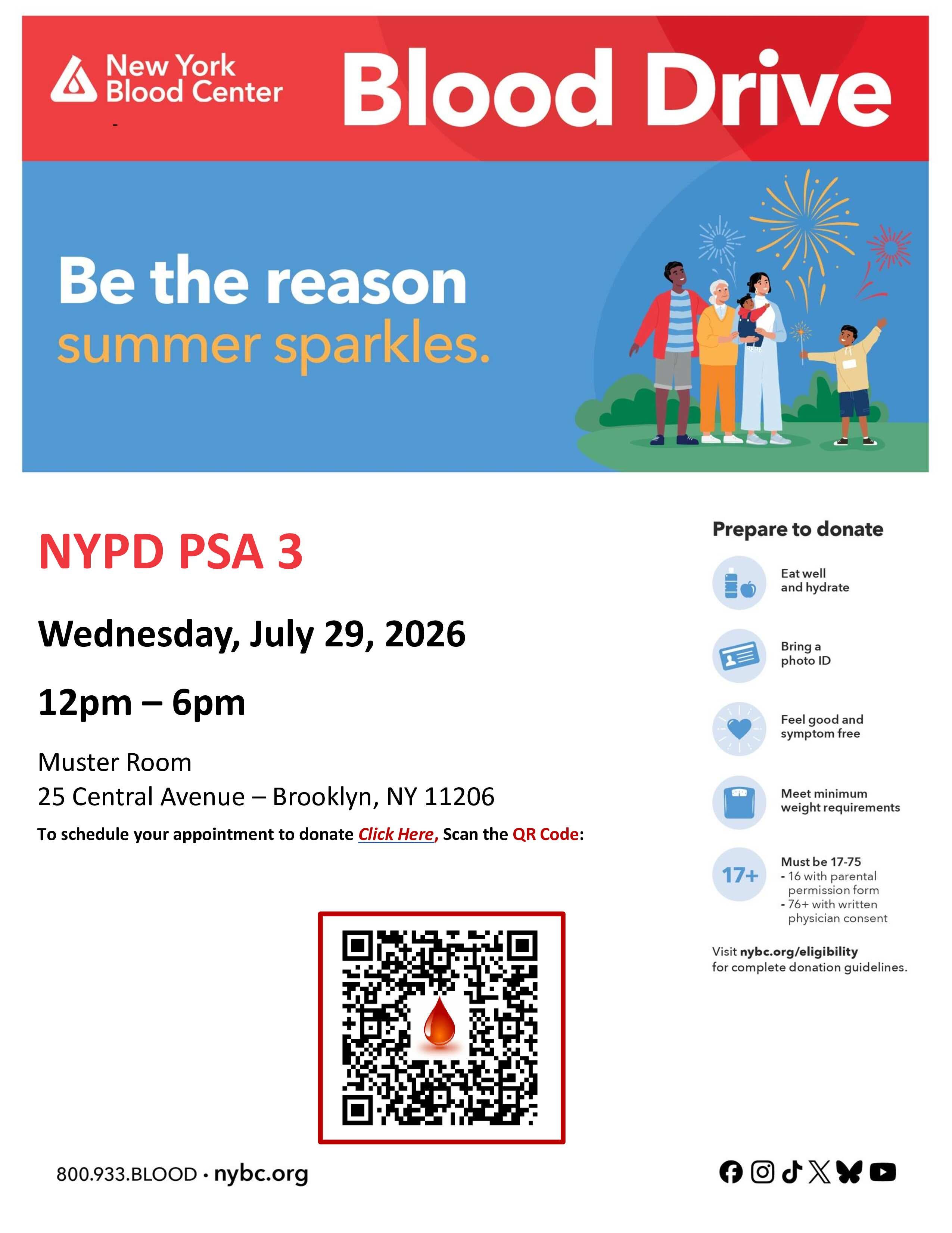 Brooklyn Community Blood Drive