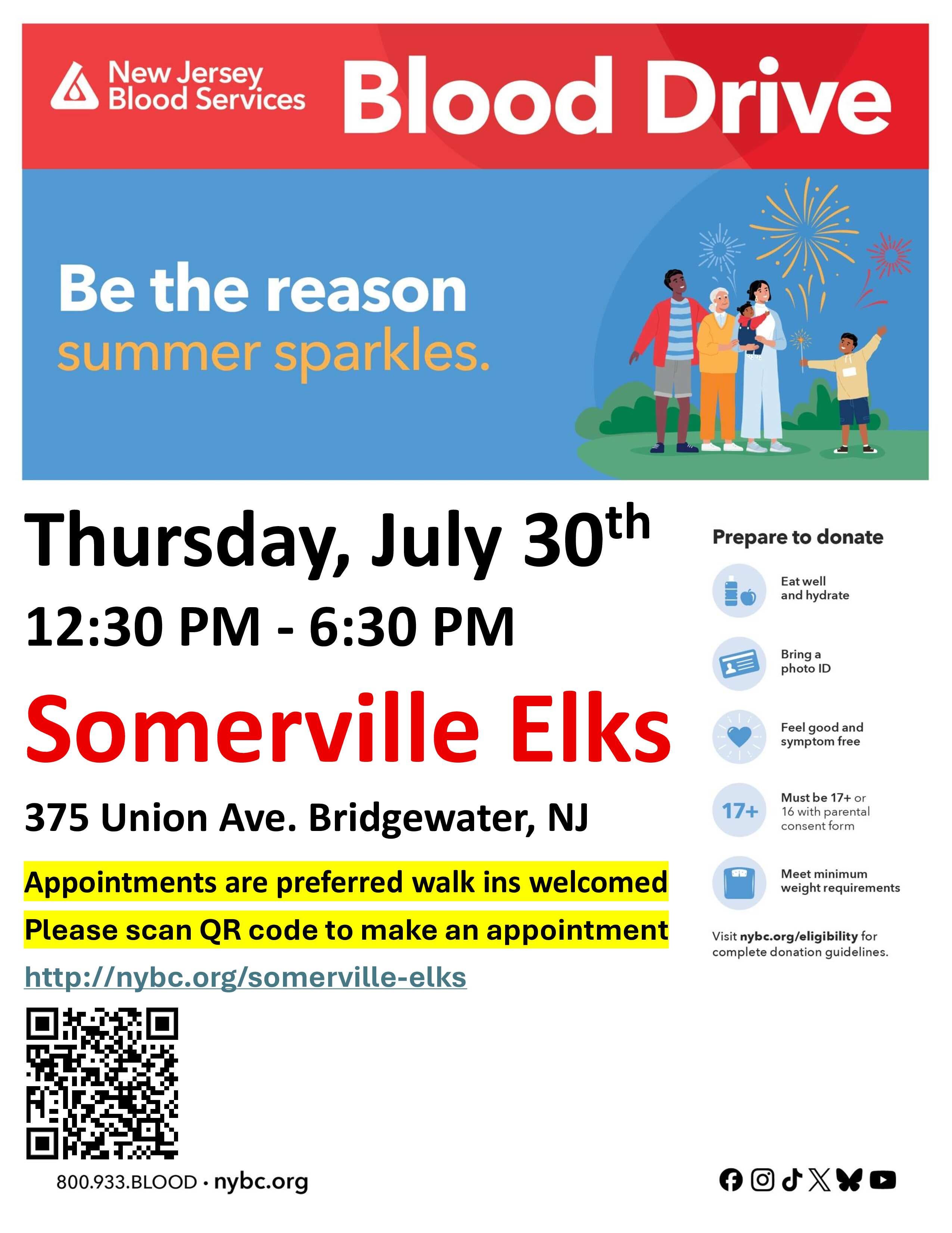 Bridgewater Community Blood Drive