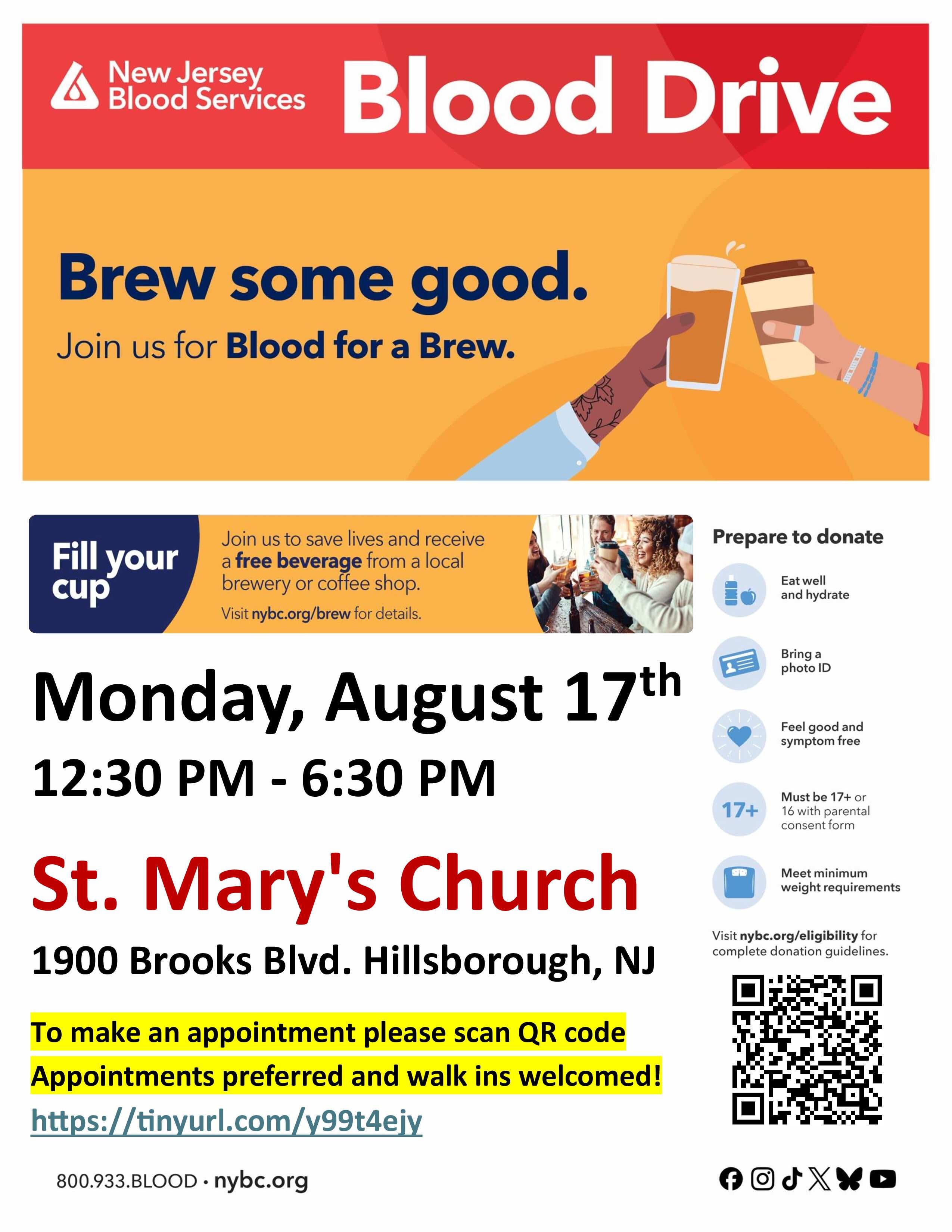 Hillsborough Community Blood Drive