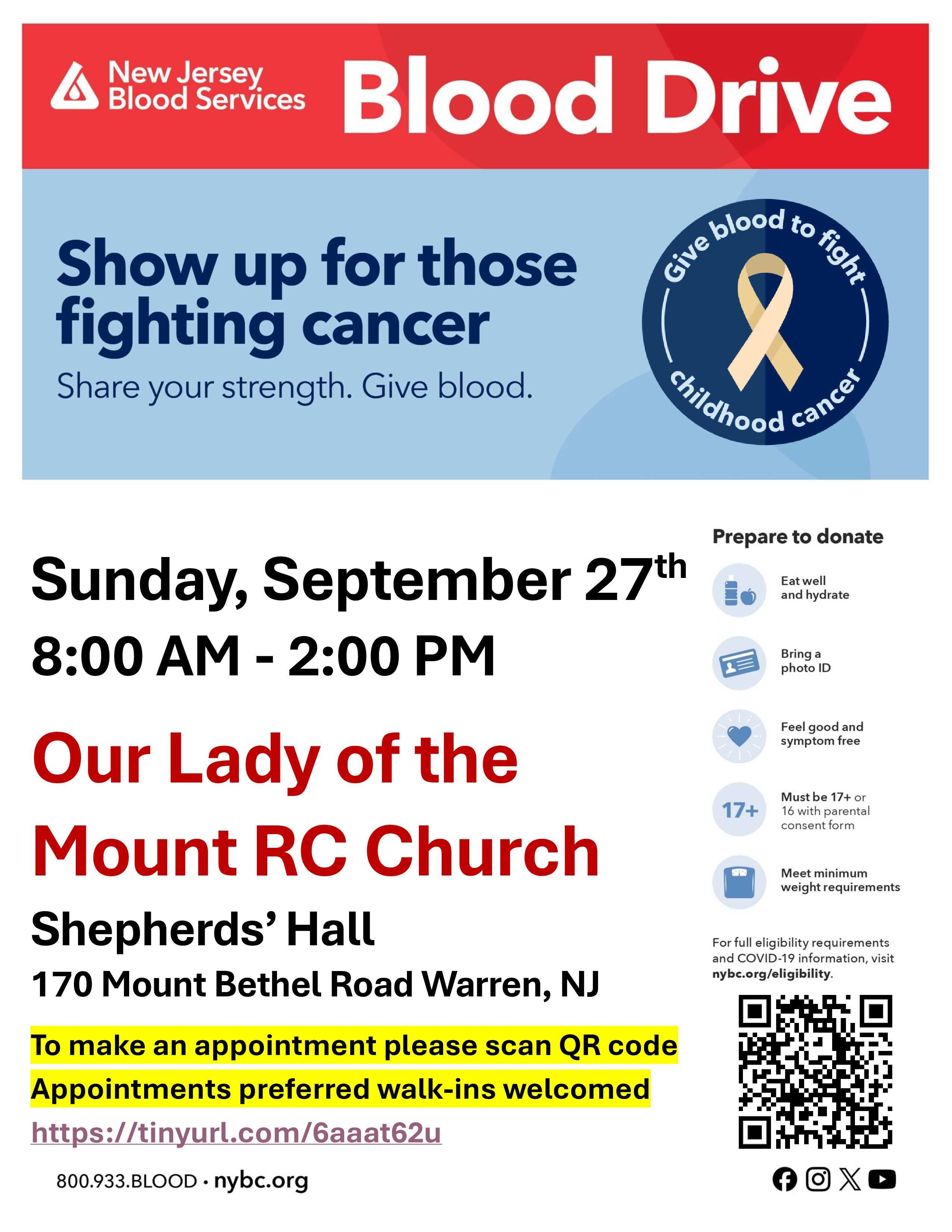 Warren Community Blood Drive