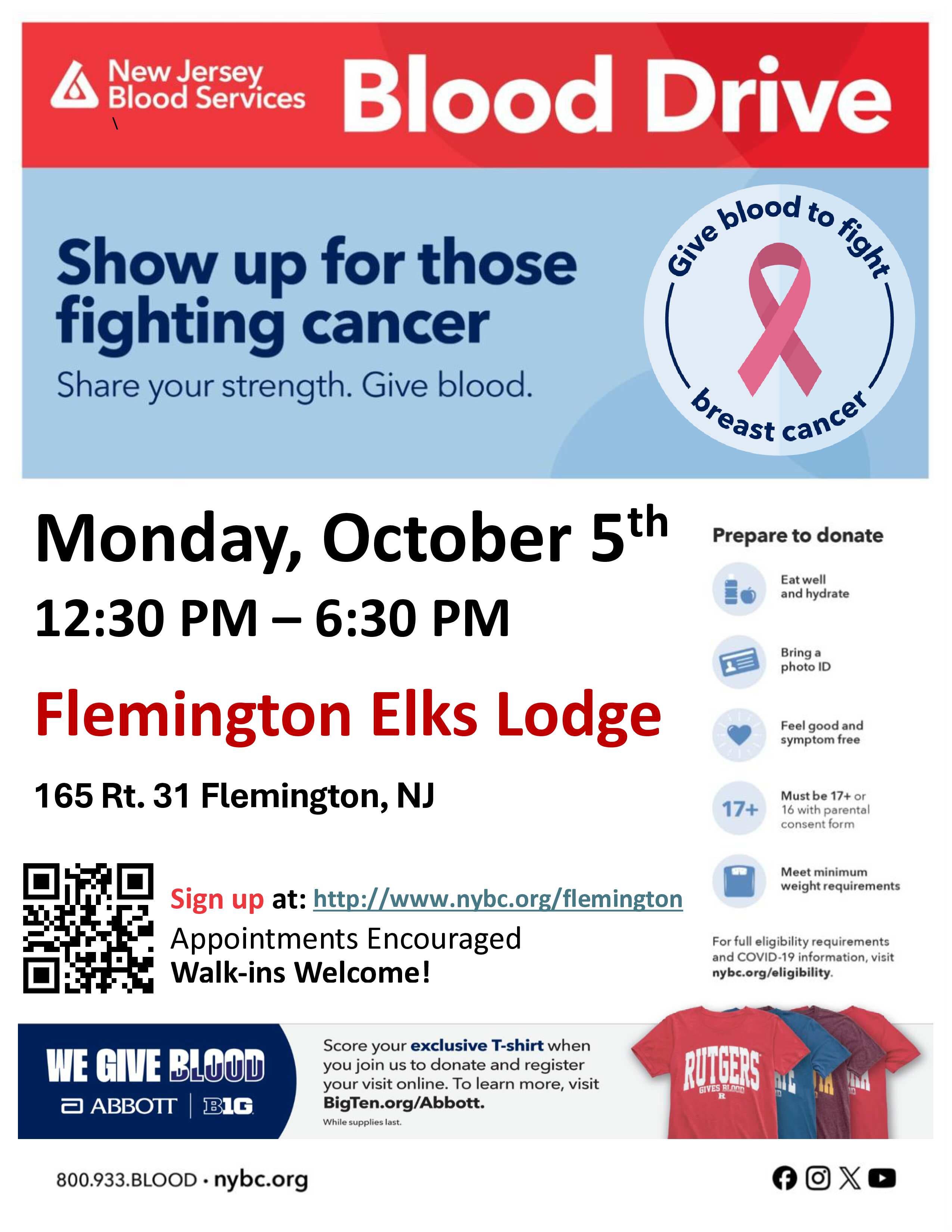 Flemington Community Blood Drive