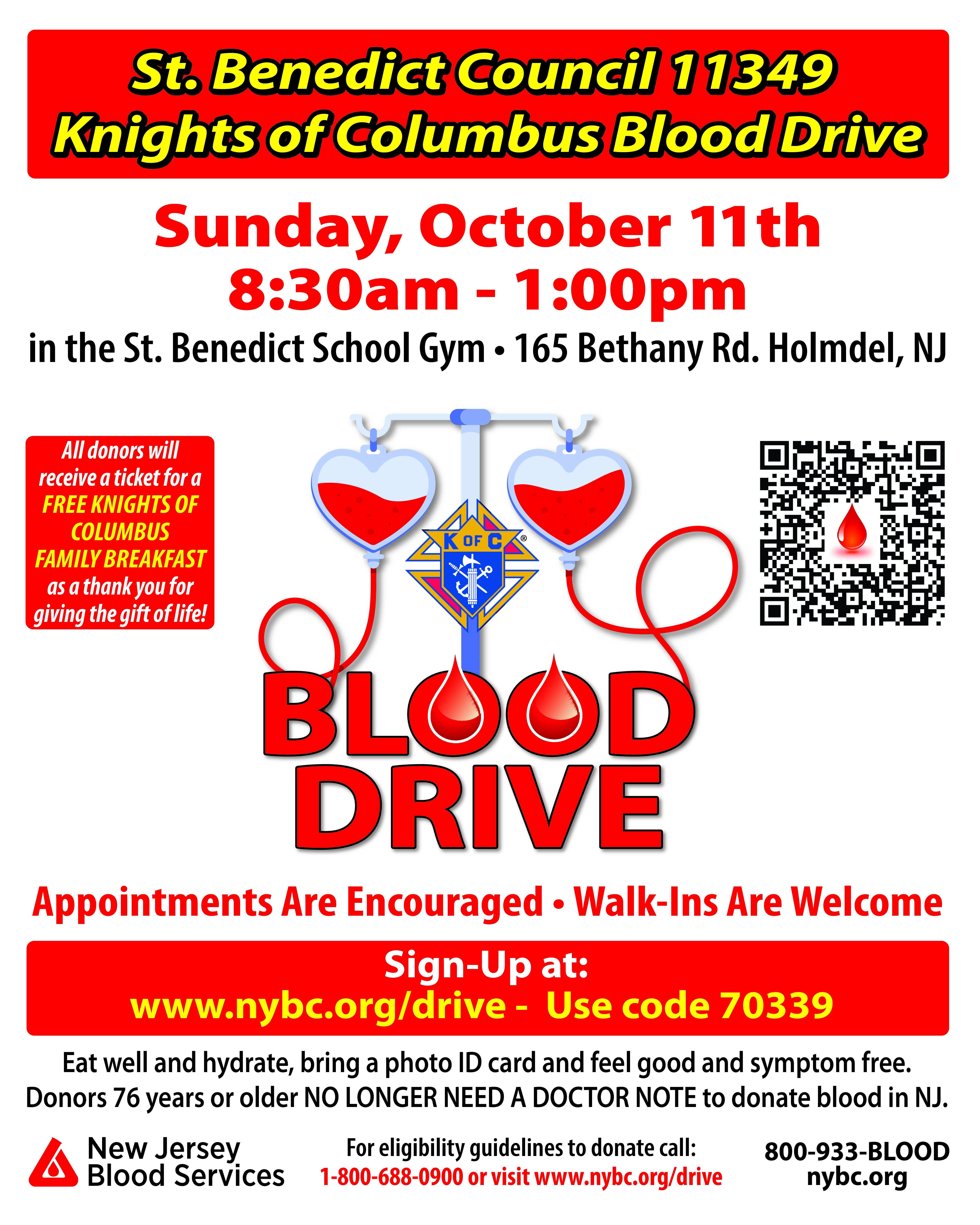 Holmdel Community Blood Drive