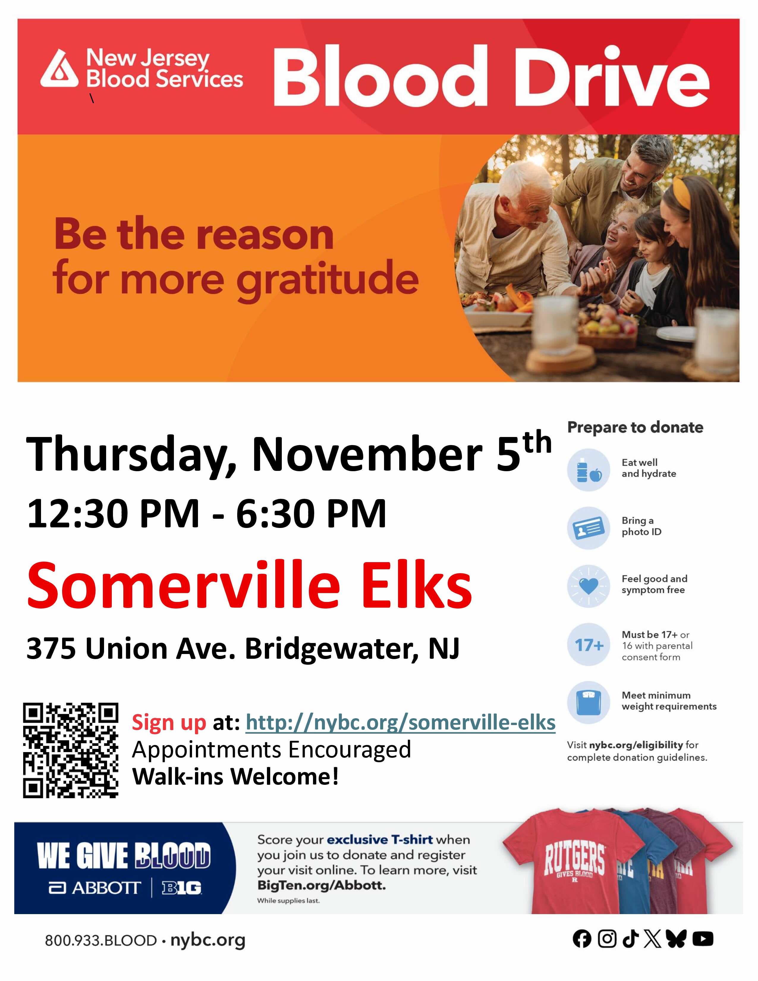 Bridgewater Community Blood Drive