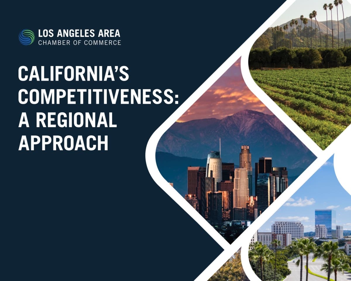 The report "California’s Competitiveness: A Regional Approach" was undertaken by leading researchers from some of the state's finest colleges and leading economists and examined the issue from a Southern California perspective.