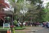 Neighbors gather at Perkins for Arbor Day