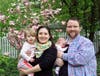 The Napolitano Family with Elliot's Pink Dogwood