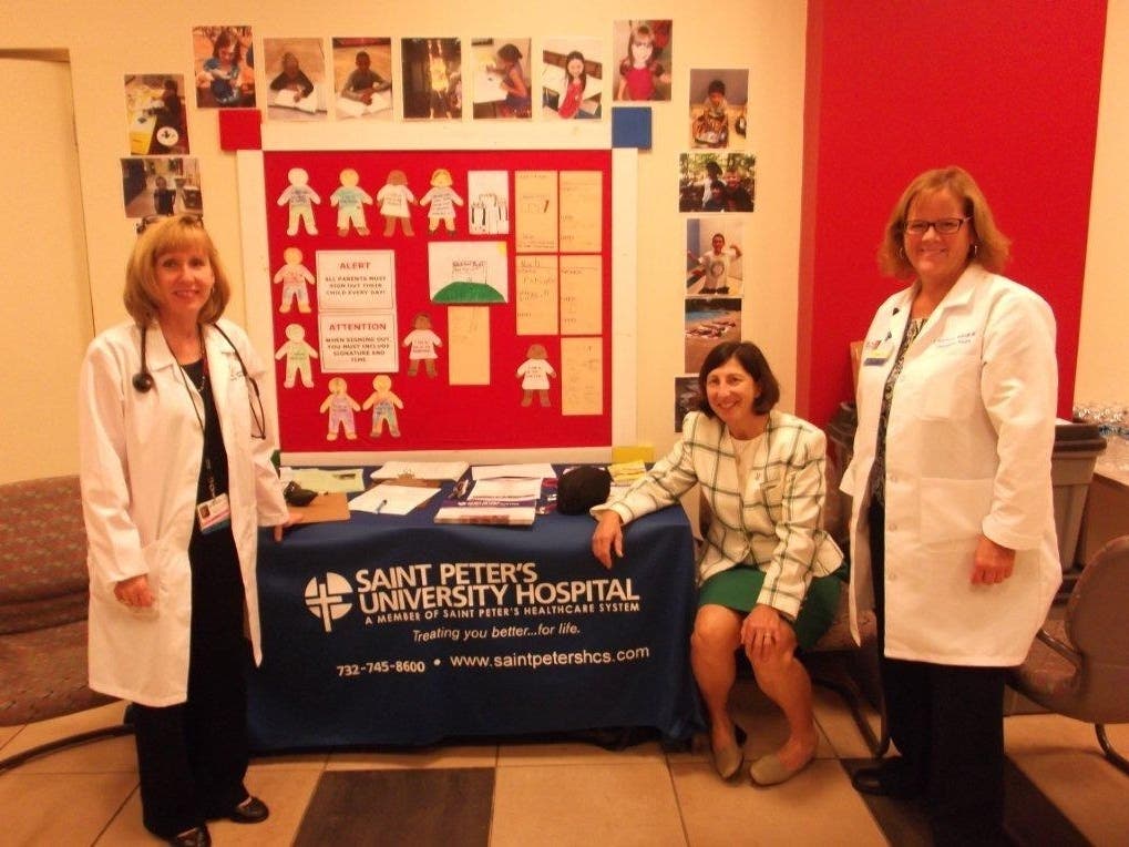 St. Peter's and YMCA staff promote vaccination education