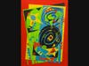 The Falmouth Art Center’s Juried Abstract Show includes this colorful paper collage by Joan Valle of East Falmouth.