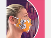 Sudden community of mask designers, with mask designer and model Jenne Joy Miller