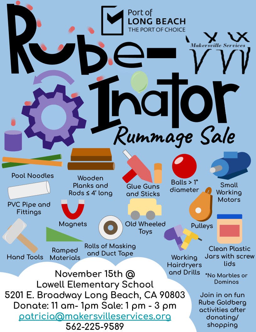 Rube-Inator Rummage Sale