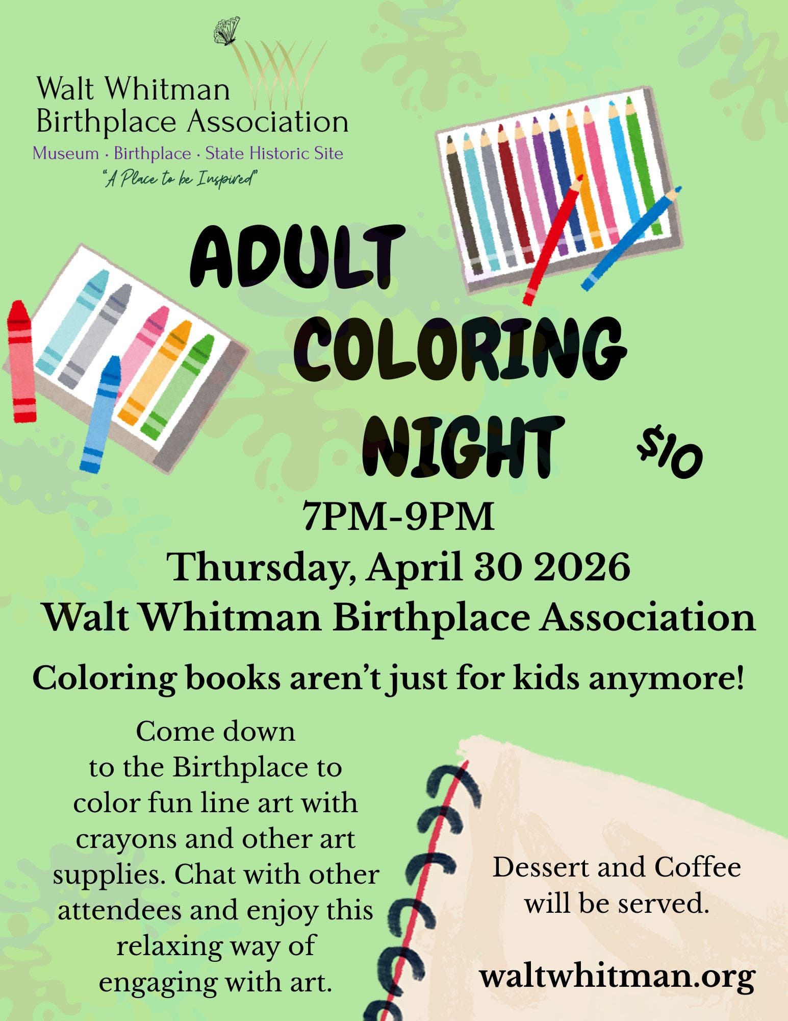 Adult Coloring Night