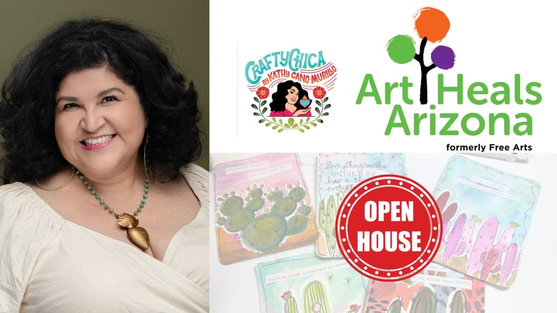 Art Heals Arizona Hosts Community Open House with Guest Artist Kathy Cano Murillo