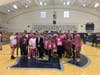 The Hoyas women's basketball team honored breast cancer survivors at the pink out game on Feb. 16.