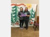Pam Giganti, scrapbooking expert, and Becky Keyser, Relay For Life team captain of Damascus YW Women
