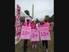 Breast cancer survivors supporting and Making Strides of DC walk and sharing their journeys. 