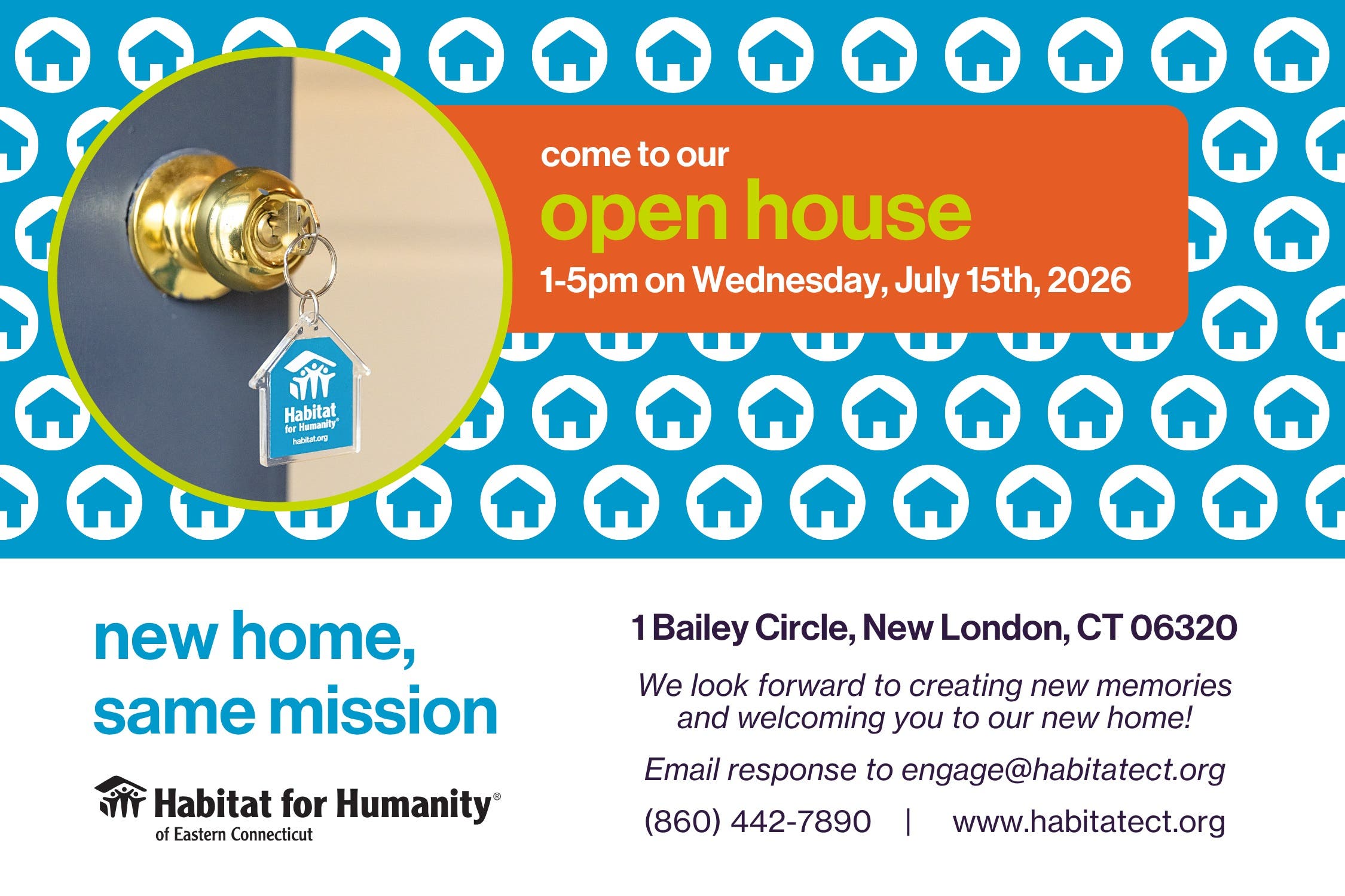 Open House, Habitat for Humanity of Eastern Connecticut's New Location in New London