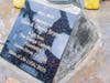 The Kobe and Gianna Memorial Well plaque