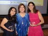 Event Chair and Awardee Thanh Cambaliza, Art & Creativity for Healing Founder/Director Laurie Zagon and Awardee Elizabeth Kurtz