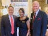 Supervisor Joe Baca, LSSSC CEO Dr. LaSharnda Beckwith and Board Chair Terry Paulson, Ph.D.