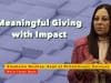 Wells Fargo's Philanthropic Services Head Discussed the Impact of Meaningful Giving