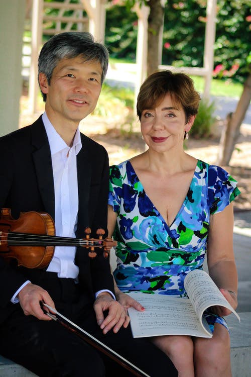 Free GLENDALE NOON CONCERTS: Violinist KEN AISO & Pianist VALERIA MORGOVSKAYA