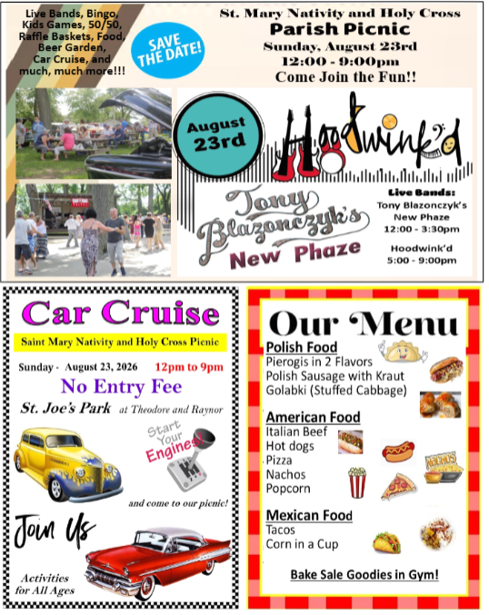 St Mary Nativity & Holy Cross Parish Picnic