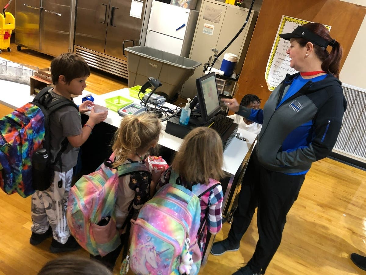 Students began receiving free breakfast in the Neshaminy School District on Monday.