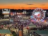 The Phillies had a Ferris wheel for fans to enjoy the festivities.