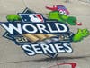The Phanatic got his own artist decoration on the sidewalk.