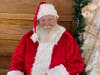 Santa Claus showed up Saturday for the Warminster Kris Kringle Holiday Market Saturday.