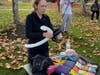 A balloon maker twisted them into all shapes and sizes.