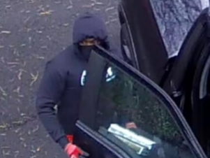 The Northampton Township Police Department is seeking this suspect in vehicle thefts reported Sunday and Monday.