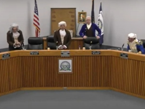 Northampton Township celebrated its 300th anniversary Wednesday.