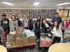 Snyder Middle School's student council held a food drive recently.