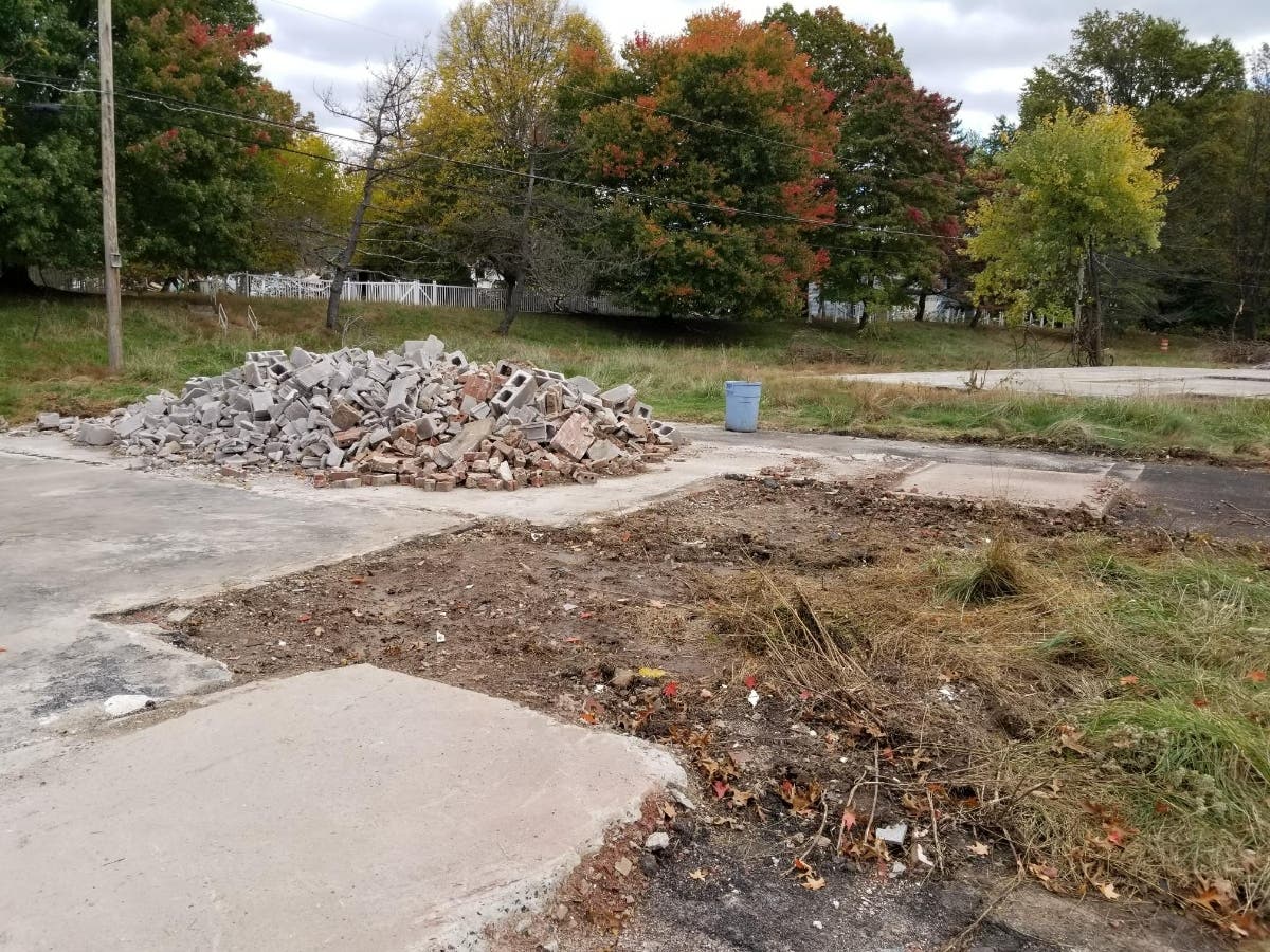 Warminster Township is dedicating nearly half of a $600,000 state grant to remove concrete slabs at the Shenandoah Woods property.