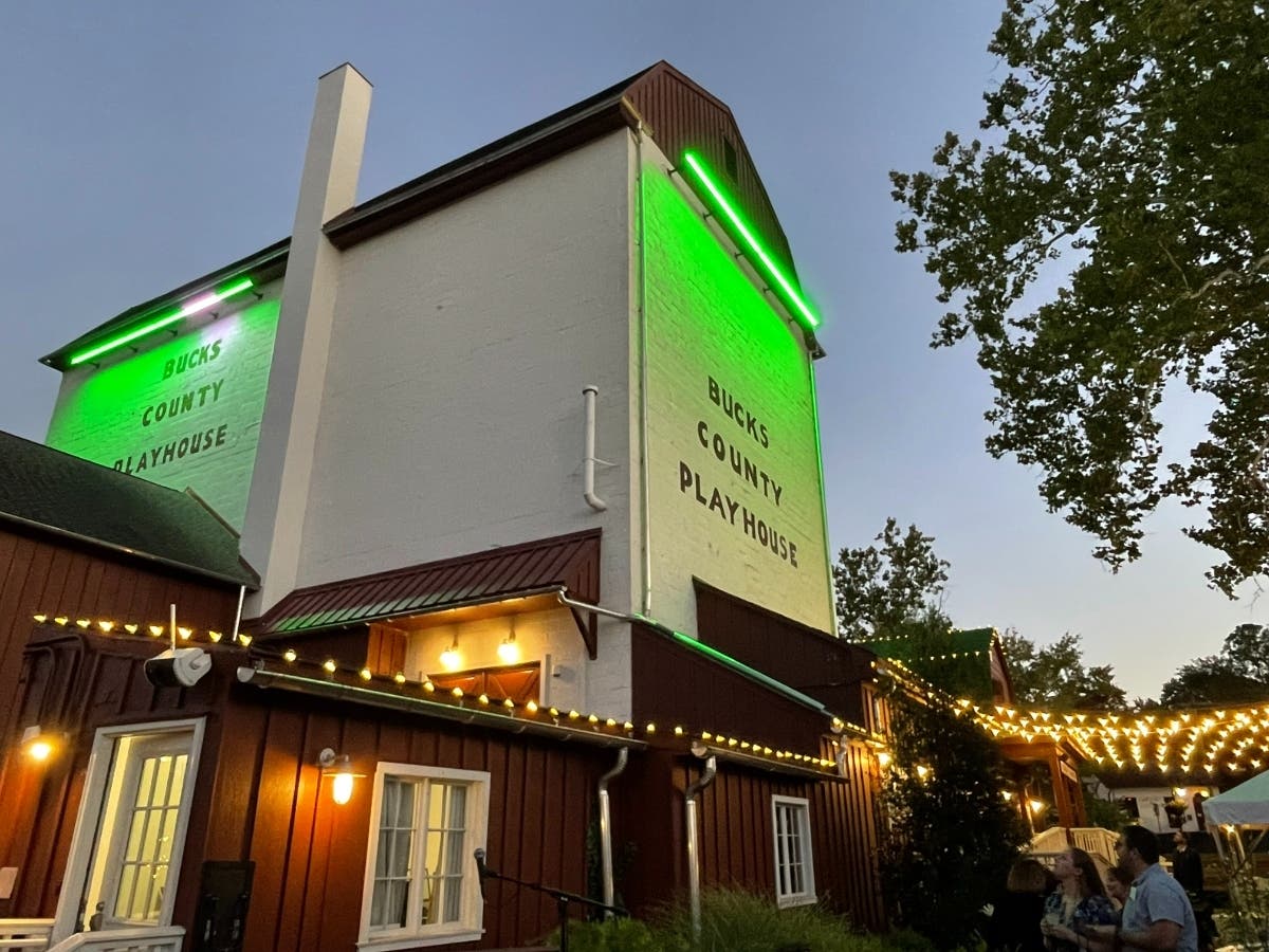 The last shows of "Tommy and Me" take place at the Bucks County Playhouse Friday and Saturday.