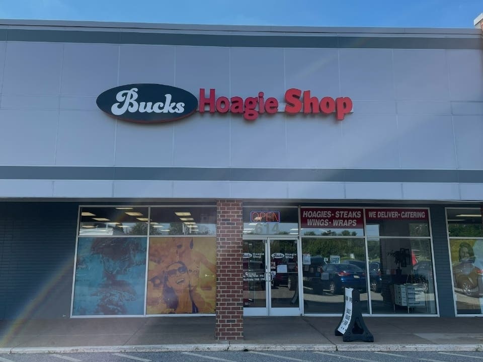 Bucks Hoagie Shop, operated by Eric and Jen West, recently opened in the Warminster Plaza, replacing Lee's Hoagie House.