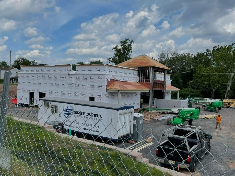 Wawa is seeking the transfer of a liquor license at its new location under construction off Horsham Road in Hatboro.