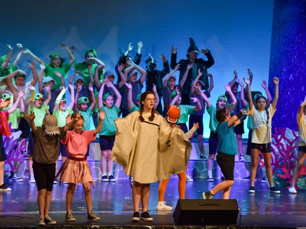 Students performed a production of "Finding Nemo" during the annual Summer Stock Showcase at Neshaminy High School in July.