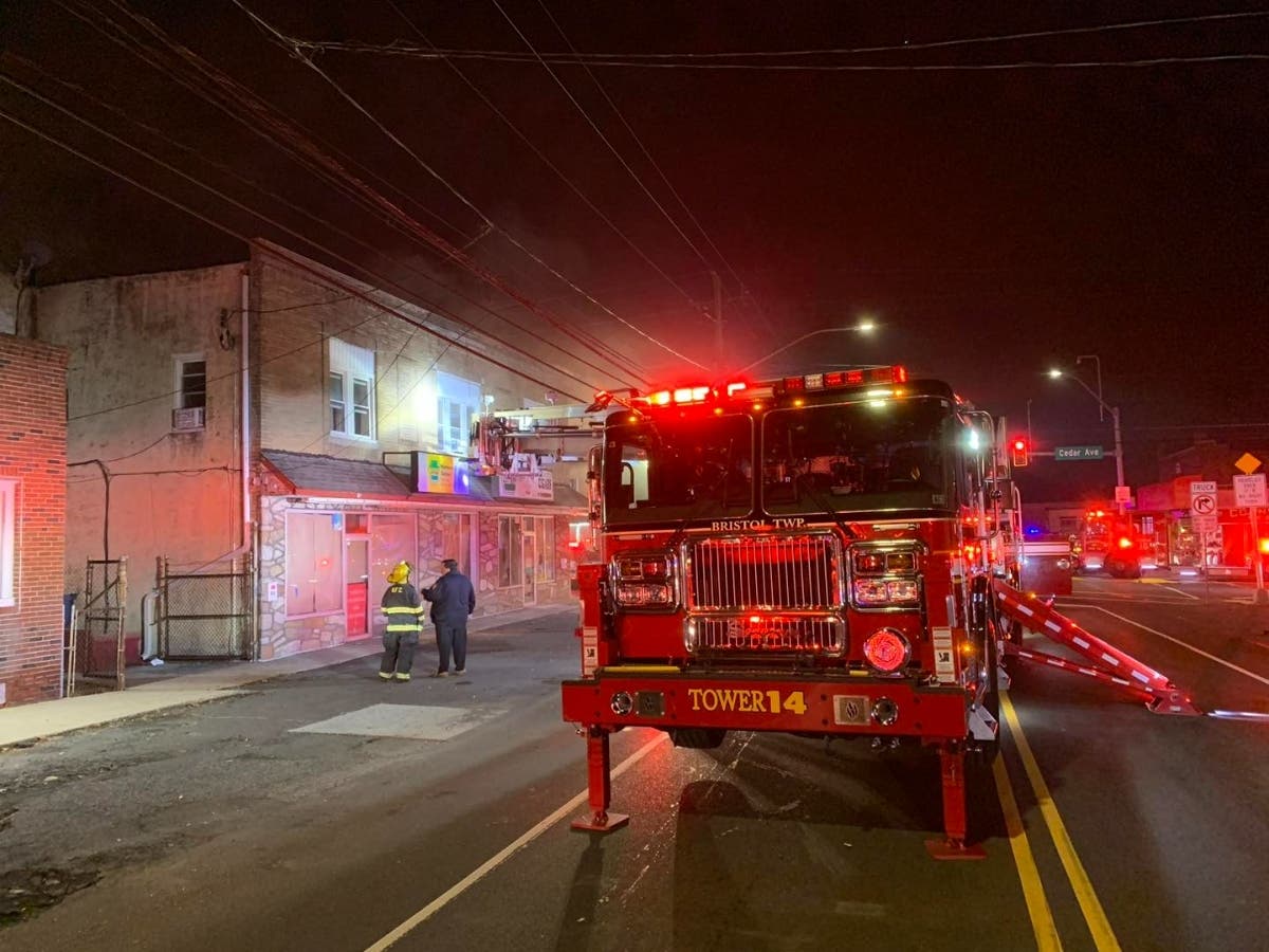 An early Sunday morning fire, which injured a fire captain, has been determined as arson by the Bristol Township fire marshal.