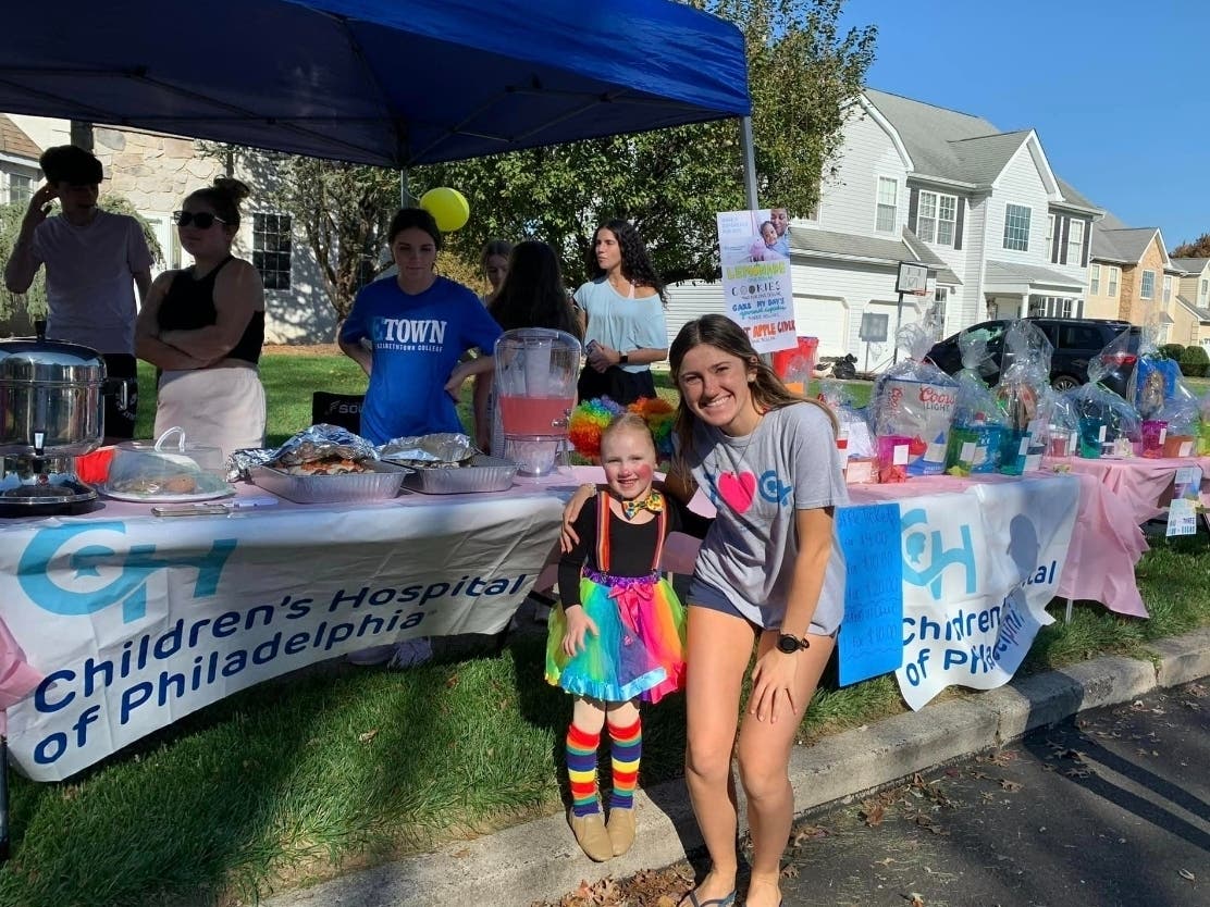 Savannah's Lemonade Stand set a fundraising record at its 10-year fundraiser milestone in Warminster Township last month.