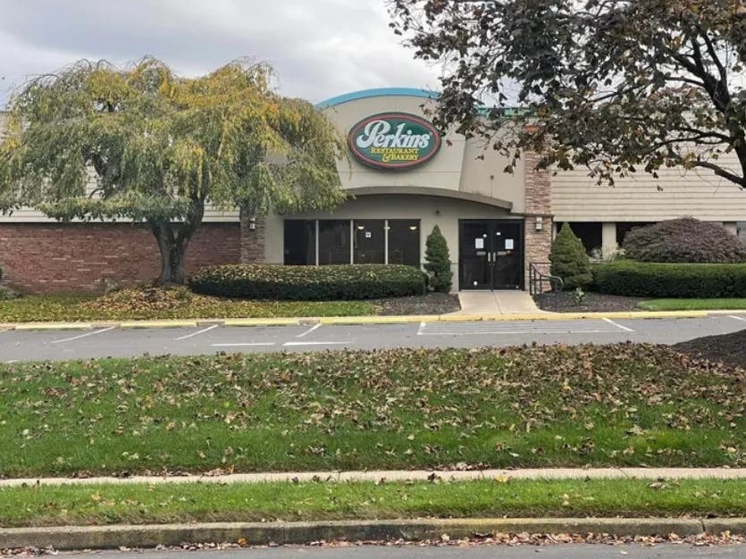 The former Perkins Restaurant property on York Road has been sold, township officials said. 