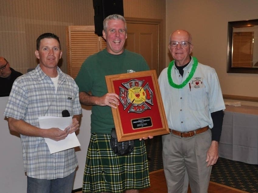 Chris McDonald is stepping down as chief of the Hartsville Fire Company after a decade at the post.