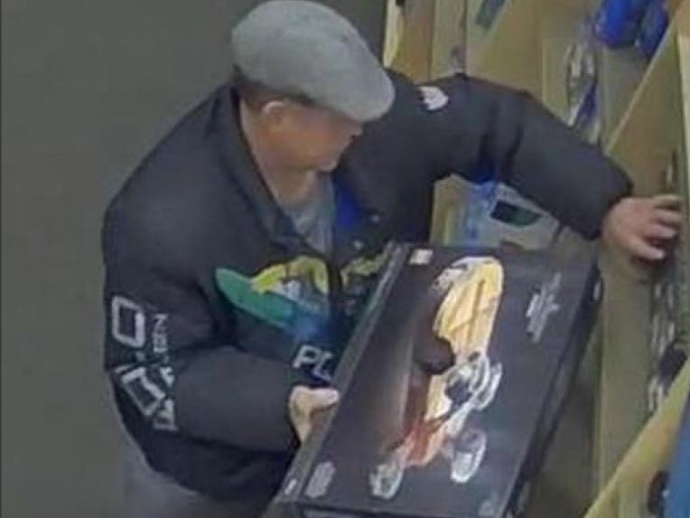 Bensalem Township Police are seeking a man who stole $1,000 worth of Lego sets from the Neshaminy Mall last Saturday.