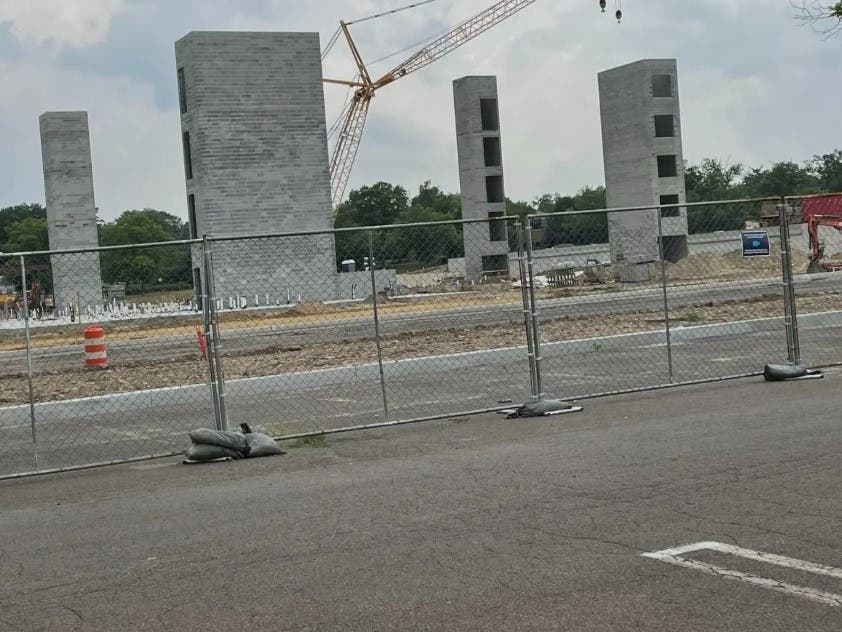 Middletown Township officials provided updates on three major land development projects in the township.