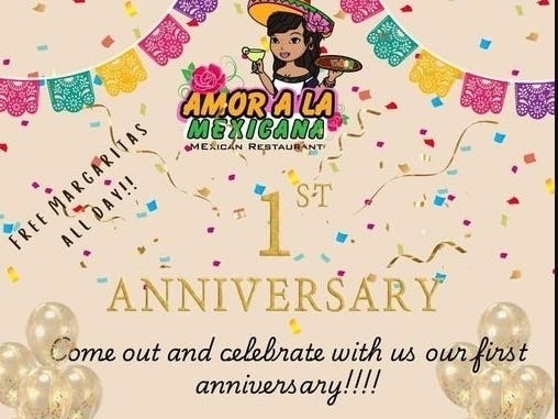 Amor A LA Mexicana is celebrating its one-year anniversary in Hatboro.
