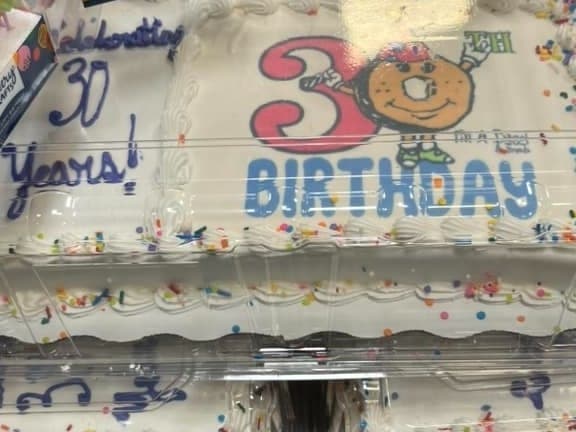 Fill A Bagel celebrates 30 years in business in Jenkintown Borough. They are celebrating with cake and other activities Friday and Saturday.