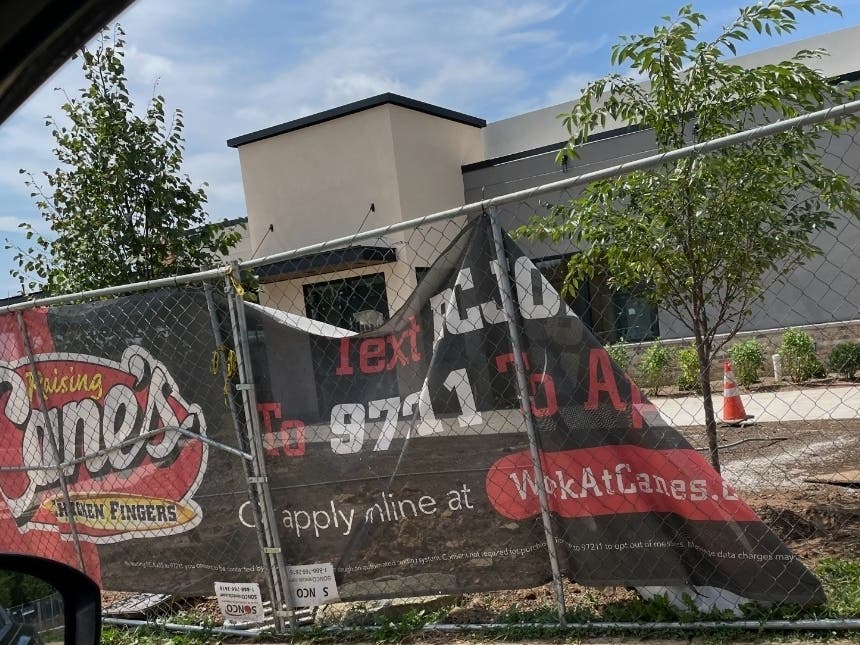 Raising Cane's is opening two locations in Montgomery County with one near the Willow Grove Park Mall in Abington Township.