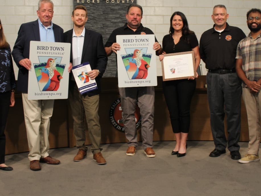 Falls Township has been recognized as a Bird Town Community.
